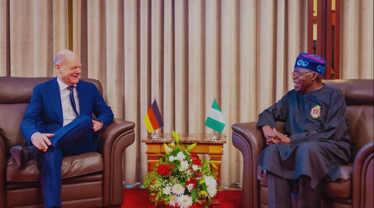 Germanys Chancellor and Nigerias President Oct. 29 2023 768x427 1